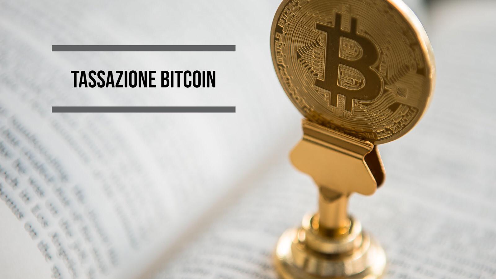 Tassazione Bitcoin Persone Fisiche