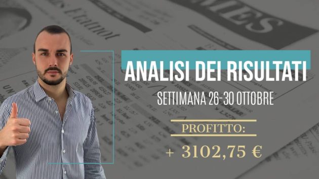 risultati trading ottobre 2020